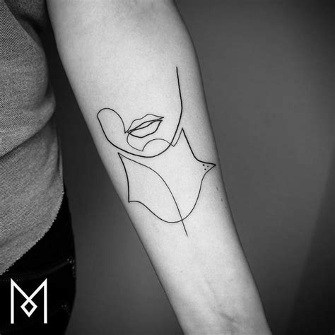 tatuajes de lineas en el brazo|48 Ideas para Tatuajes de Líneas +Significado • 2024